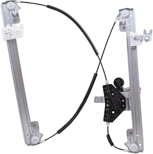 Vista 2 de Brock Elevalunas eléctrico de repuesto para el lado del pasajero delantero con conector de motor de 6 pines compatible con Pathfinder 2013-2020
