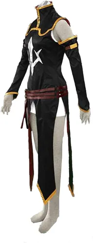 Vista 2 de Yunbei Code Geass C.C Traje de batalla negro