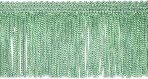 Vista 44 de Trims By The Yard Borde de flecos de cadena de 2 pulgadas, borde decorativo de flecos de poliéster, flecos versátiles para disfraces, uniformes