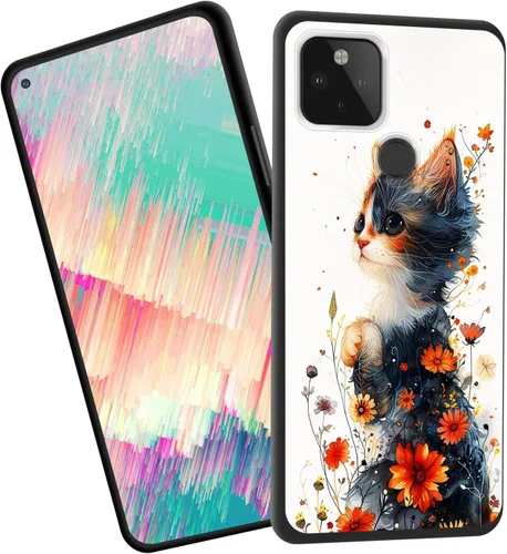 Vista 111 de for Google Pixel 4 XL Case,Slim Shockproof TPU Soft Rubber Silicone Cover Phone Case for Google Pixel 4 XL,Blue Skull Headphone