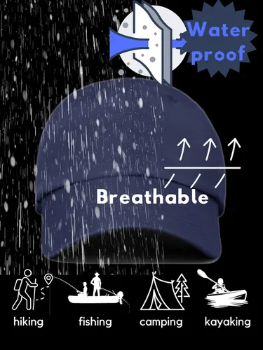 Vista 4 de FASHIXD Gorra de béisbol unisex impermeable para exteriores, sombrero de secado rápido All Senson