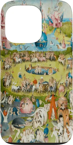 Vista 10 de Hieronymus Bosch - Carcasa para iPhone 17, diseño de jardín de las delicias terrenales