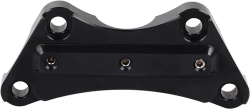 Vista 2 de Abrazadera de manillar de motocicleta negra Abrazadera superior de manillar de 1 pulgada para modelos Harley Touring 1997-2023