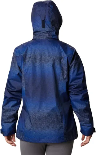 Vista 2 de Columbia Chaqueta Ruby River Interchange para mujer diseño nocturno oscuro con estampado degradado talla L