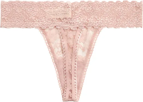 Vista 6 de Jessica Simpson Ropa interior para mujer, paquete de 5 calzones de microfibra elástica con encaje (S-XL)