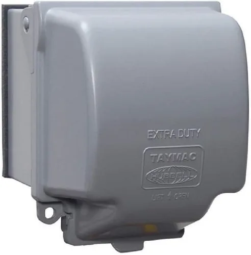 Vista 10 de TayMac MX3300 RaynGuard - Cubierta de metal resistente a la intemperie para uso, 1 banda, extra duty, color gris