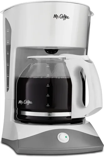 Vista 6 de Mr. Coffee Cafetera de café negro, 12 tazas, con pausa automática y jarra de vidrio, perfecta para uso en casa y oficina