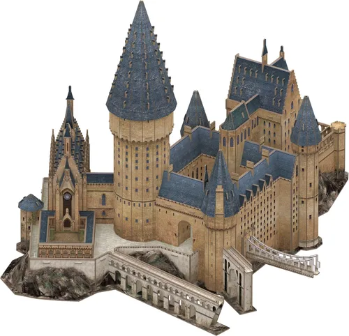 Vista 3 de 4D Cityscape Harry Potter Great Hall - Rompecabezas de papel 3D estándar, multicolor