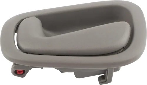 Vista 2 de BOXI 79502 Manija interior de la puerta delantera o trasera del lado del conductor para Chevy Prizm Corolla 1998 1999 2000 2001 2002 gris