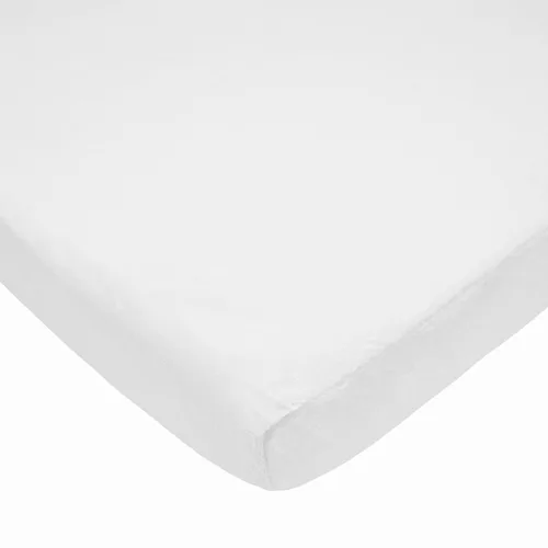 Vista 11 de American Baby Company Heavenly Soft - Sábana bajera ajustable de felpilla para cuna de 24 x 38 pulgadas, cálida y acogedora, color azul, para niños