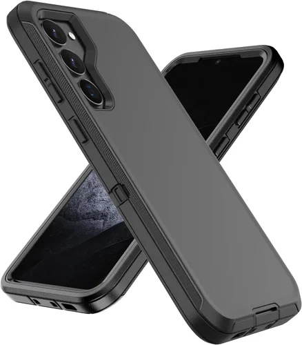 Vista 34 de Gurible - Funda para Samsung Galaxy S21 Plus, protección resistente de 3 capas, a prueba de golpes, a prueba de polvo, antiarañazos, con cubierta