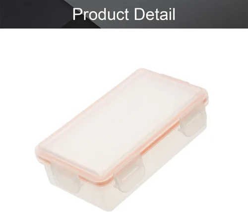 Vista 3 de Auniwaig Caja de almacenamiento de batería, 2 fundas de batería 18650, caja de almacenamiento organizadora de baterías, soporte de almacenamiento