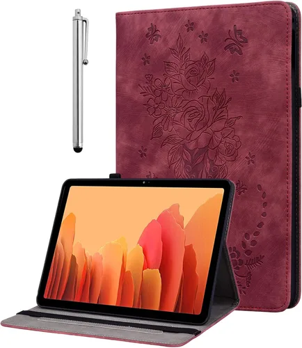 Vista 26 de Funda para iPad Air 3ª Generación 2019/iPad Pro 10.5 Pulgadas 2017, Cubierta de Cuero PU Plegable Multi-Ángulo con Auto Despertar/Dormir y Soporte