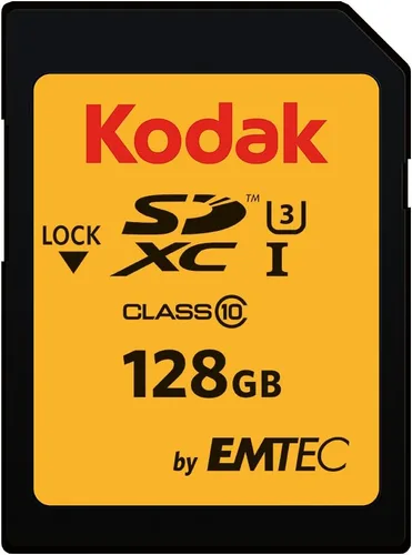 Vista 4 de Tarjeta SDXC Kodak 64GB UHS-I U3 V30 Ultra - Hasta 95MB/s de velocidad máxima de lectura - Velocidad de escritura de hasta 85MB/s - Almacenamiento