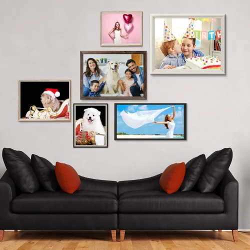 Vista 7 de Therwen 30 piezas de 8 x 10 pulgadas Sublimación de metal en blanco de aluminio para sublimación Señales en blanco hojas de paneles de fotos