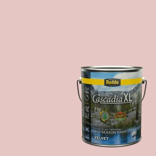 Vista 120 de Rodda Paint CASCADIA XL - Pintura satinada exterior e imprimación en uno, cuarto de galón, banderín para bebé