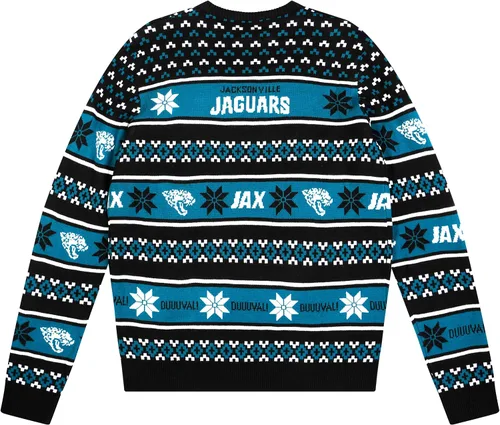 Vista 11 de FOCO Suéter feo con logotipo grande del equipo NFL