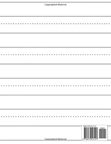 Vista 2 de Handwriting Practice Paper This is the classic wide-lined blank paper that you learned on in school. It is simple. It's easy to use. And kid's love