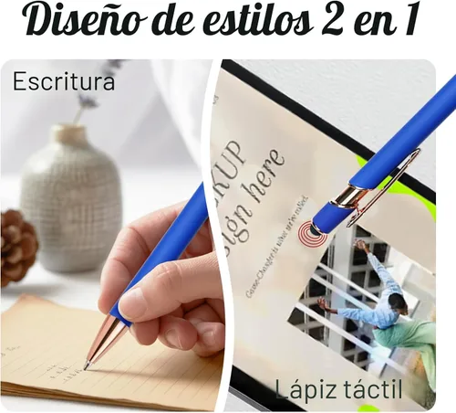Vista 6 de Bolígrafos personalizados a granel, bolígrafos personalizados con nombre/logotipo en ambos lados, regalo de tinta negra, bolígrafo grabado con lápiz