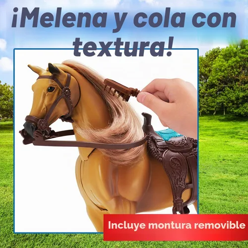Vista 4 de SUNNY DAYS – Entertainment), diseño con lazo, color azul Champions Deluxe caballo, Quarter
