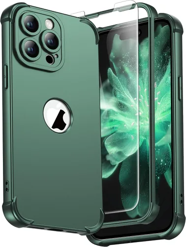 Vista 25 de ORETECH Funda para iPhone 11, con [2 protectores de pantalla de vidrio templado] [prueba de caídas de grado militar de 10 pies]