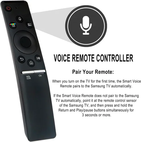 Vista 2 de Allimity BN59-01300F BN59-01300J BN59-01300H BN59-01298G BN59-01298H Control remoto de voz de repuesto compatible con Q8FN Q75CN Q7CN Q7FN Q75FN