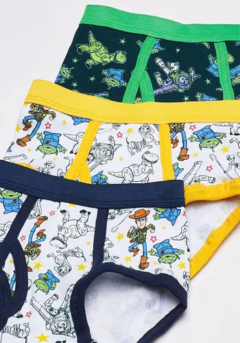 Vista 4 de Toy Story Boys' Toddler Underwear Multipack