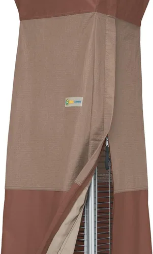 Vista 4 de DUCKCOVERS Ultimate - Funda impermeable para calentador de antorcha piramidal de patio de 21 pulgadas, cubierta para calentador de exteriores