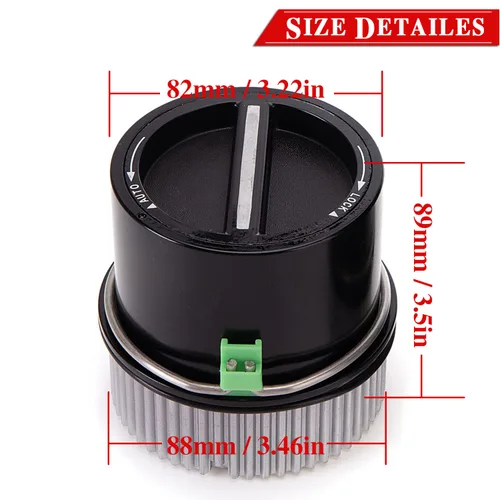 Vista 2 de Reemplazo del buje de bloqueo automático 4WD para Ford F250 F350 F450 F550 Super Duty 2000-2005 Ford Excursion 2001 2002 Lincoln Navigitor