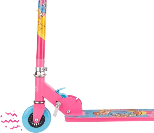 Vista 7 de Subway Surfer - Patinete plegable para niños, ligero, plegable, con manillar ajustable