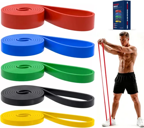 Vista 10 de Pull Up Bands, Resistance Bands Set, Exercise Workout Bands for Men & Women, Ideal for Body Stretching, Physical Therapy and Muscle Training