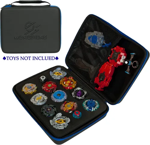 Vista 2 de Battling Tops Soft Carrying Case Waterproof Storage Organizer for Spinning Top and Launcher (Medium)
