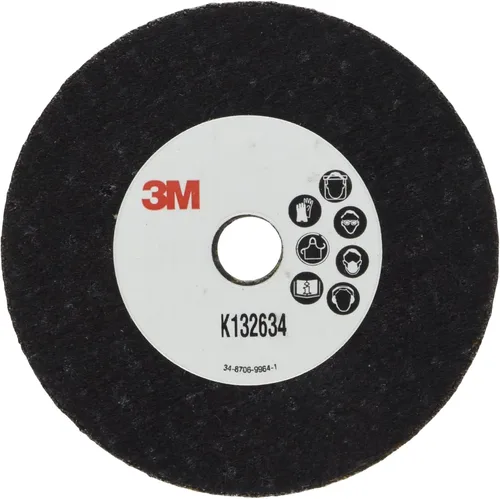 Vista 2 de 3M Rueda de corte de uso general, 01988, 3 in x 1/16 in x 3/8 in, 50 por caja