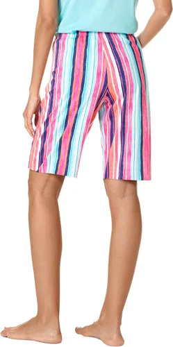 Vista 2 de HUE Pijama de punto con estampado de bermudas para dormir