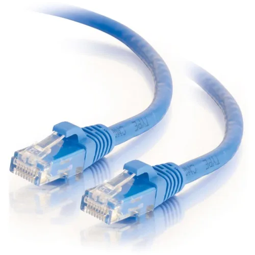 Vista 93 de C2G/Cables to Go 29002 Cables de Red Cat6 Sin Enganches Sin Blindaje (UTP), Paquete de 25, Azul (3 Pies, 0.91 Metros)