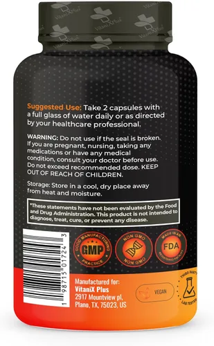 Vista 7 de Cápsulas Pure Shilajit – Shilajit orgánico para hombres y mujeres con Tongkat Ali, Ashwagandha, musgo marino irlandés, magnesio, zinc, PQQ, extracto