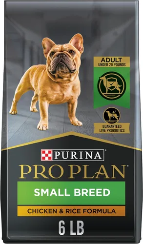 Vista 23 de Purina Pro Plan - Alimento para perros de raza pequeña con alto contenido de proteínas, fórmula de pollo y arroz, bolsa de 18 libras