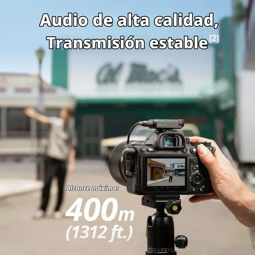 Vista 3 de DJI Mic Mini (1 TX + 1 RX), audio ultraligero y rico en detalles Cancelación de ruido, limitación automática, micrófono inalámbrico