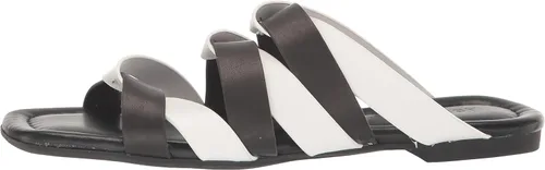 Vista 8 de Aerosoles Sandalia plana casual para mujer, Combo Negro