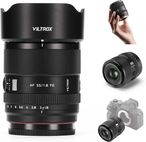Vista 20 de VILTROX AF 0.354 in F2.8 Air E-Mount APS-C Lente Prime Ultra-Wide para Sony