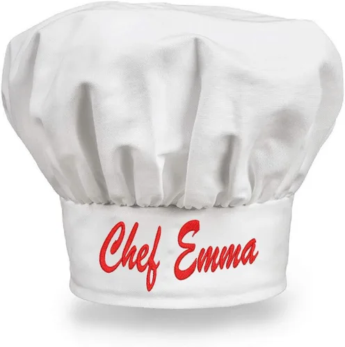 Vista 6 de BEN KAUFMAN SALES CO Delantal personalizado con bolsillos delanteros y gorro de chef bordado ajustable