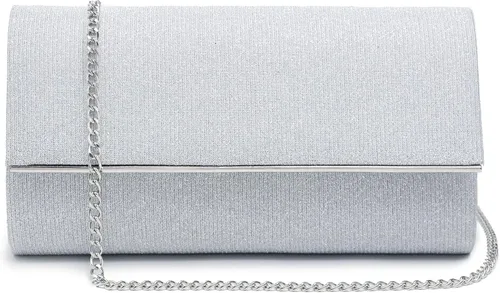 Vista 7 de Dasein Bolso de noche para mujer, bolso de mano con purpurina para boda, bolso de novia brillante para cóctel, fiesta, baile de graduación