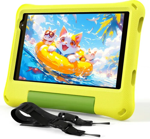Vista 10 de Tableta para niños de 8 pulgadas, Android 15, Octa-Core 12 GB de RAM + 64 GB de ROM, tableta para niños pequeños con WiFi 6, control parental