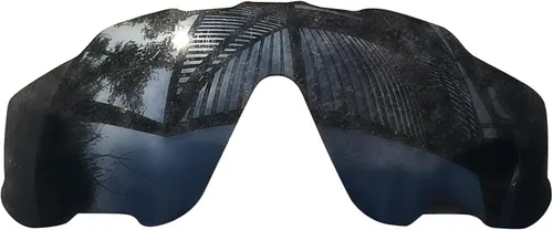 Vista 3 de MYCOURAG 4 pares de lentes de repuesto para gafas de sol Oakley Jawbreaker OO9290Jawbreaker Asian Fit (AF) OO9270 negro sólido, titanio, azul