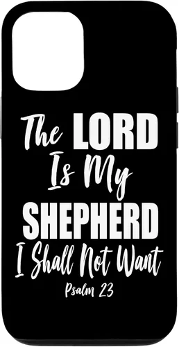 Vista 28 de The Lord is My Shepherd - Funda con versículo bíblico cristiano para iPhone 17