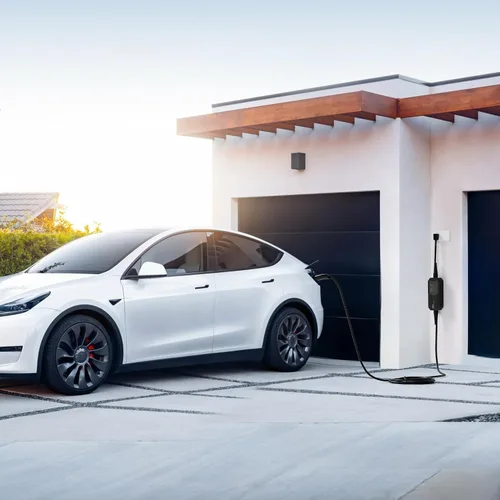 Vista 7 de MEGEAR Cargador Tesla de nivel 1 de 16 amperios, enchufe NEMA 5-15, cargador eléctrico portátil para automóvil con un cable de 23 pies, compatible