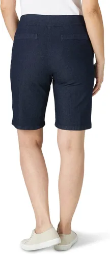 Vista 3 de Chic Classic Collection Bermudas planas de ajuste relajado para mujer