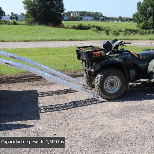 Vista 6 de Rampas de carga ATV de 7.5 pies, capacidad de 1,500 libras, rampas Titan