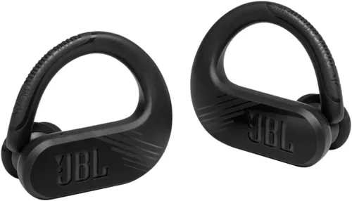 Vista 2 de JBL Endurance Peak II - Auriculares deportivos inalámbricos resistentes al agua, color negro JBL Pure Bass Sound, Up to 30 Hours of Playback 6
