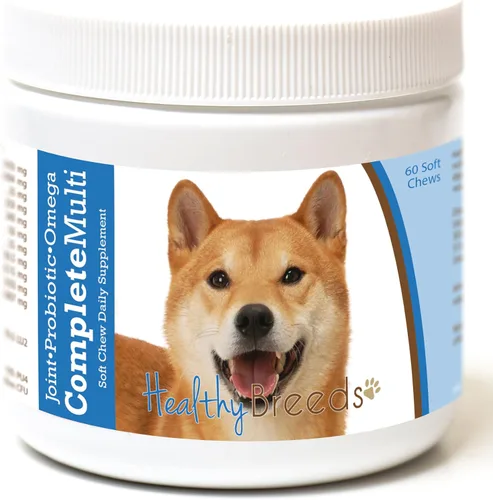 Vista 258 de Healthy Breeds Affenpinscher todo en uno multivitamínico suave masticable 60